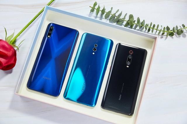 红米k20,荣耀9x和oppo k3都如何