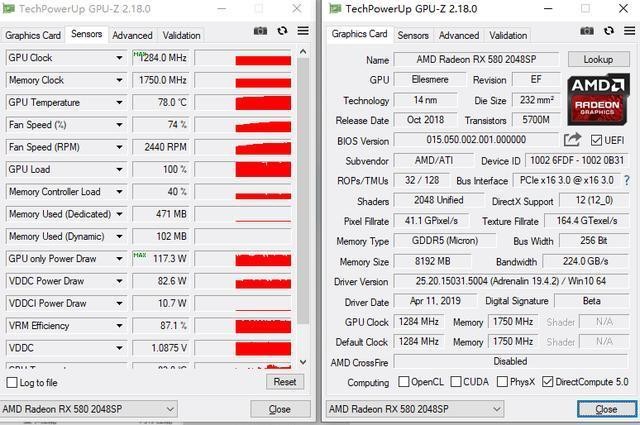 还是能打的,铭瑄rx580 8g 2048sp真香