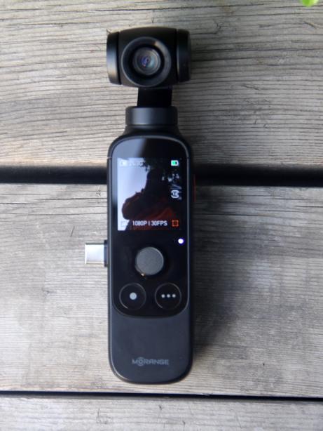 微型相机——morange橙影,这款移动设备可将稳定的无人机式摄像机置于