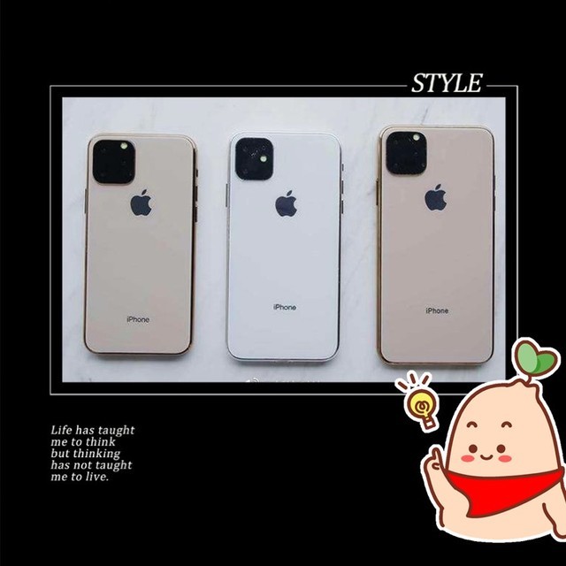 苹果iphone11机型要出啦!据说长这样!