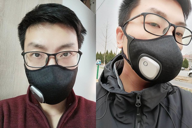飞利浦电动新风口罩,安全颜值双管齐下