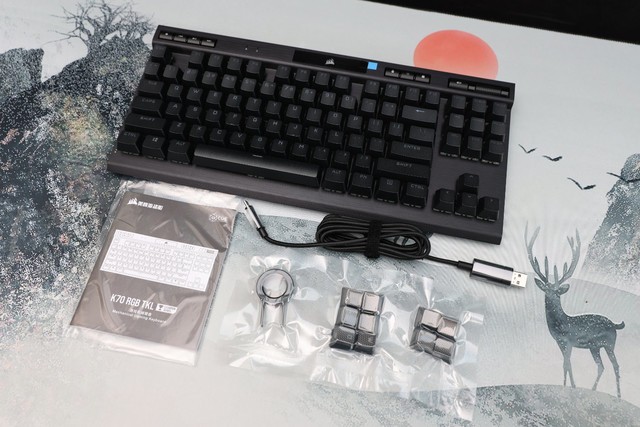 评测:海盗船k70 rgb tkl