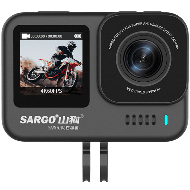 接着要提到的是山狗a9运动相机4k头盔骑行防抖摩托车行车记录仪潜水