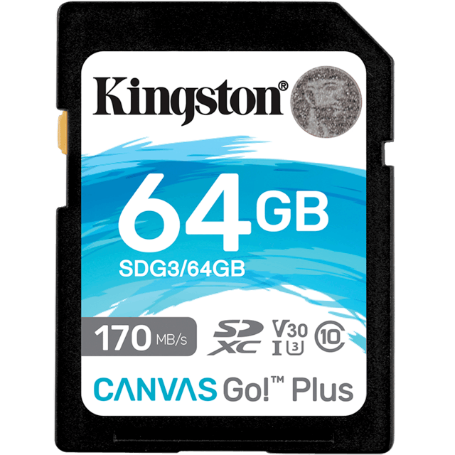  Necessary for storage upgrade: five selected 64GB memory cards, so your data is safe!