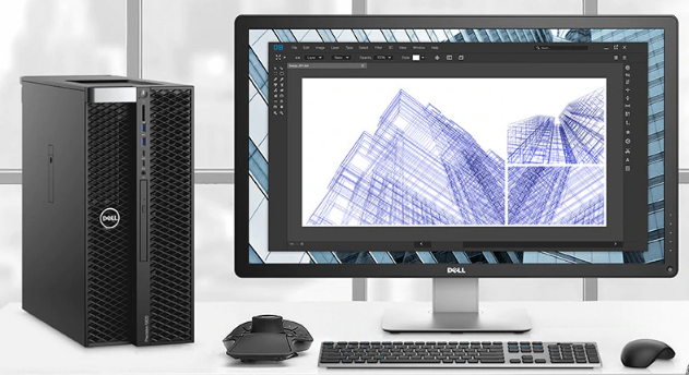 dell工作站t5820专业图形设计制图渲染