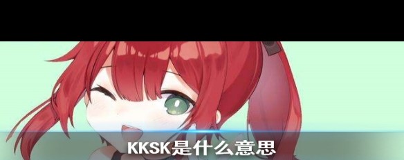 KKSK，Vtuber中的流行语，其日文原意是什么？