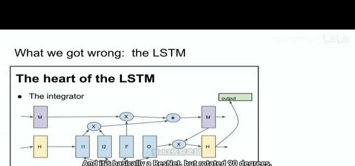 LSTM与ResNet的核心差异是什么？