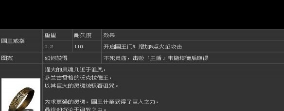 黑暗之魂2单次获取或NG+消失的稀有戒指列表？