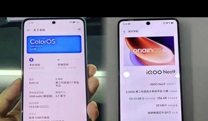 iQOO Neo9和OPPO K12哪款手机更适合购买？