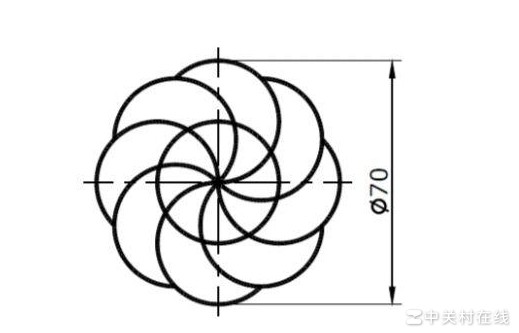 CAD绘图教程，如何画此图