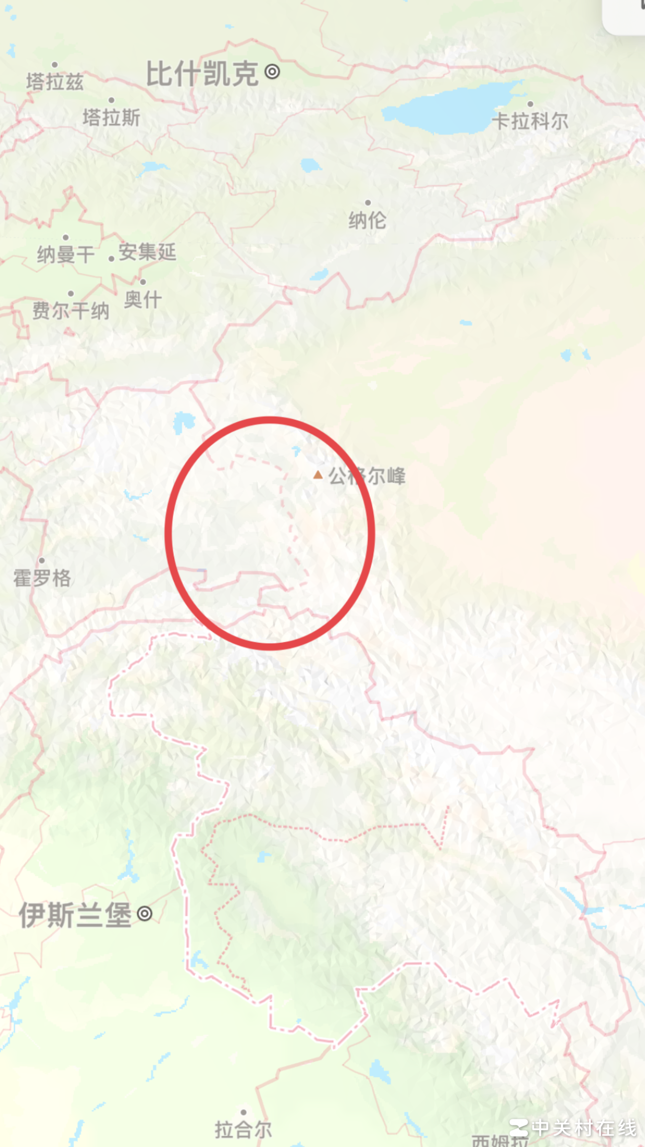 帕米尔高原国界为何标虚线