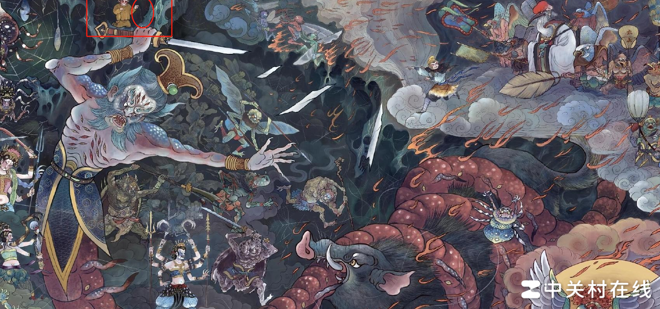 黑神话壁画牵线人是谁