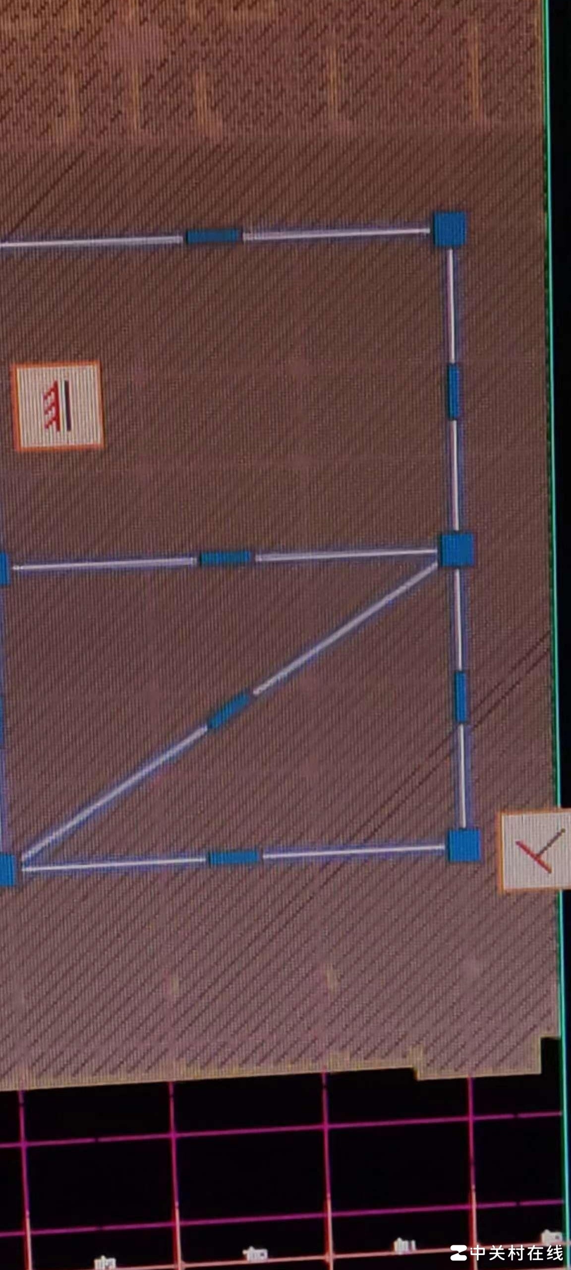 CAD线段端点小方块含义