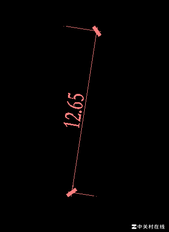 CAD尺寸界线反向设置