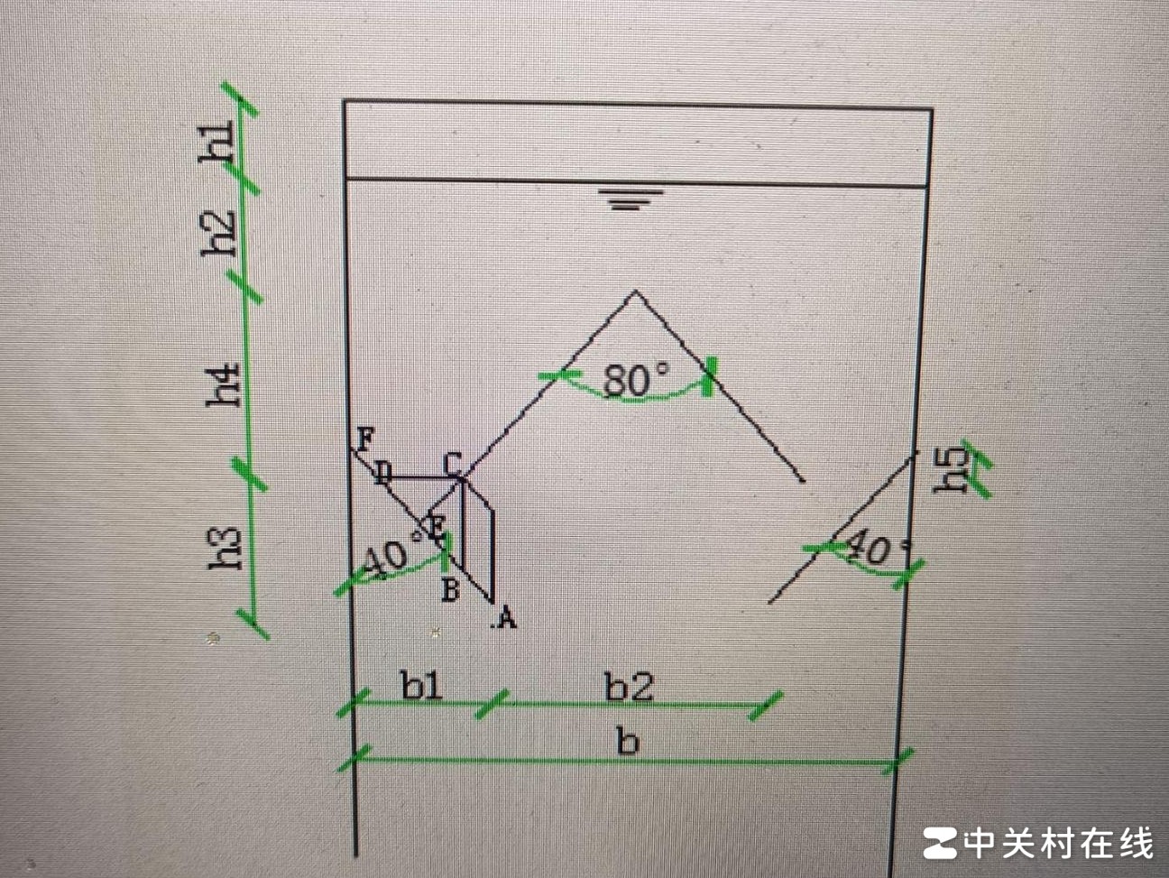 CAD中ABCD图形绘制方法