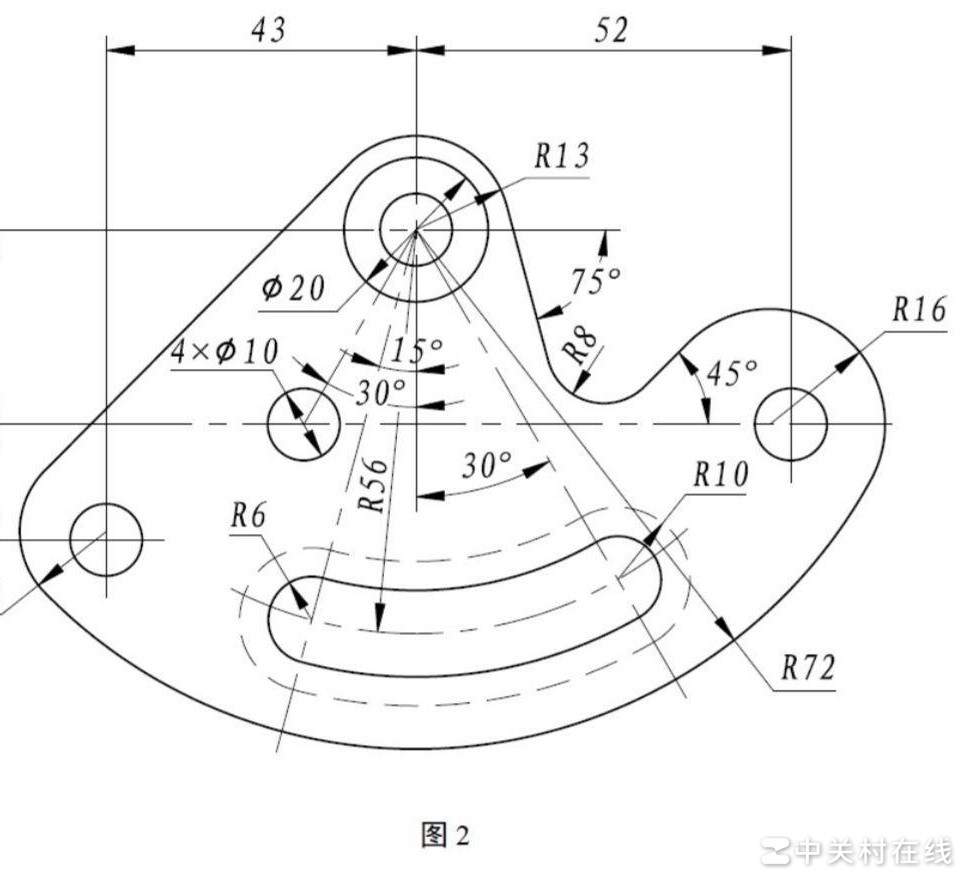 R16圆弧绘制方法