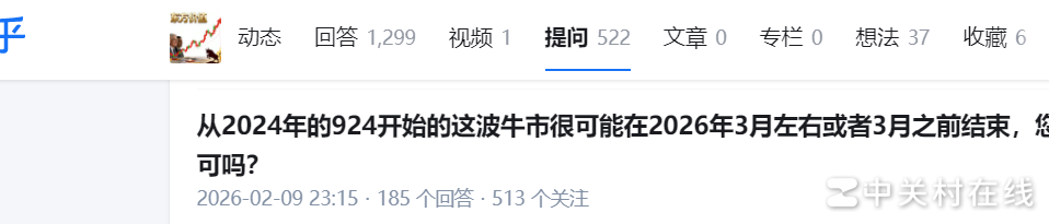 牛市已于2月底结束