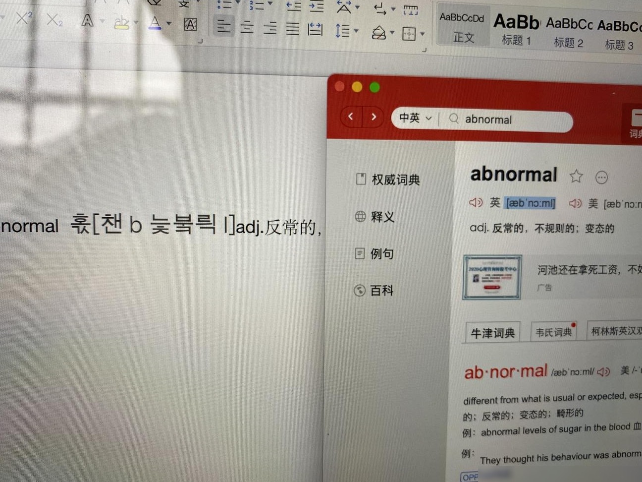 MacBook Pro WPS音标乱码