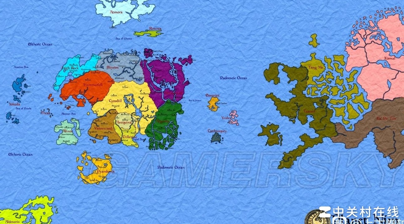 上古卷轴最宜居地推荐