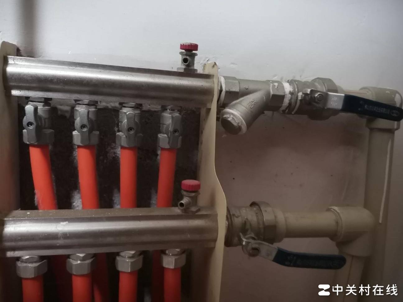 进热回凉，阀门问题？
