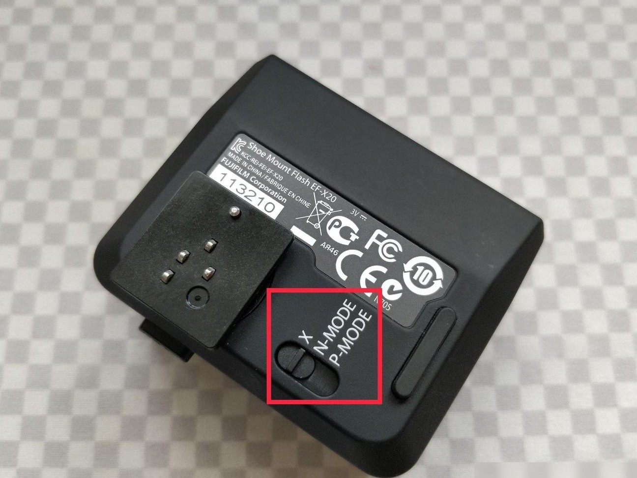 富士EF-X20的N/P模式解析