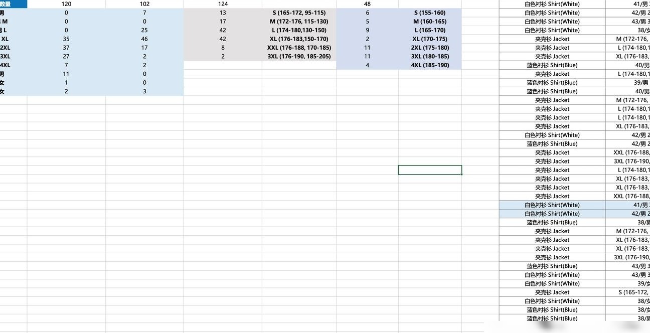 Excel，分类选择与号码识别