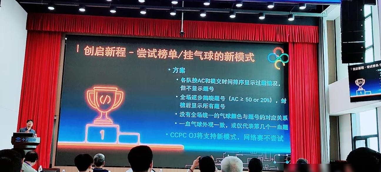 CCPC新赛制榜单规则引热议