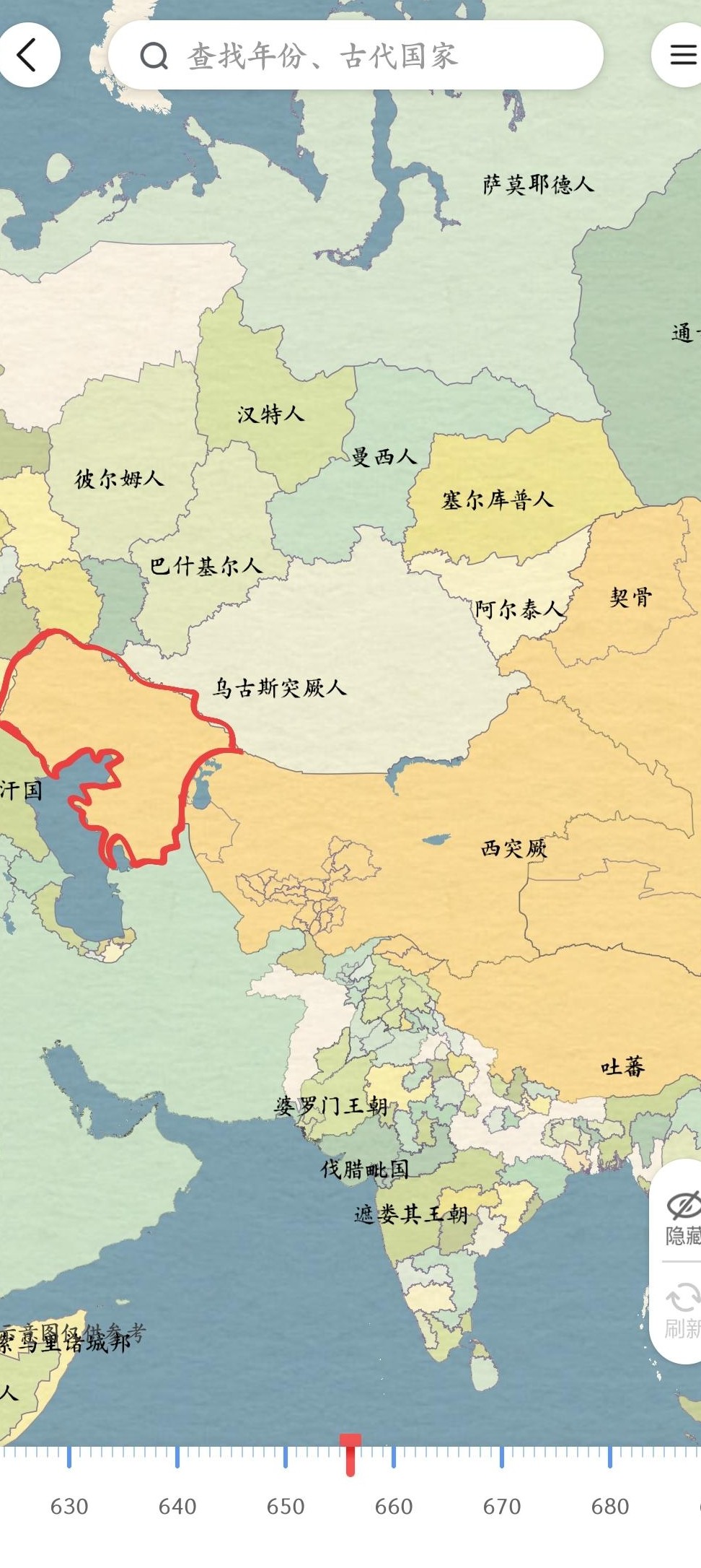 唐朝未控西突厥故地之因