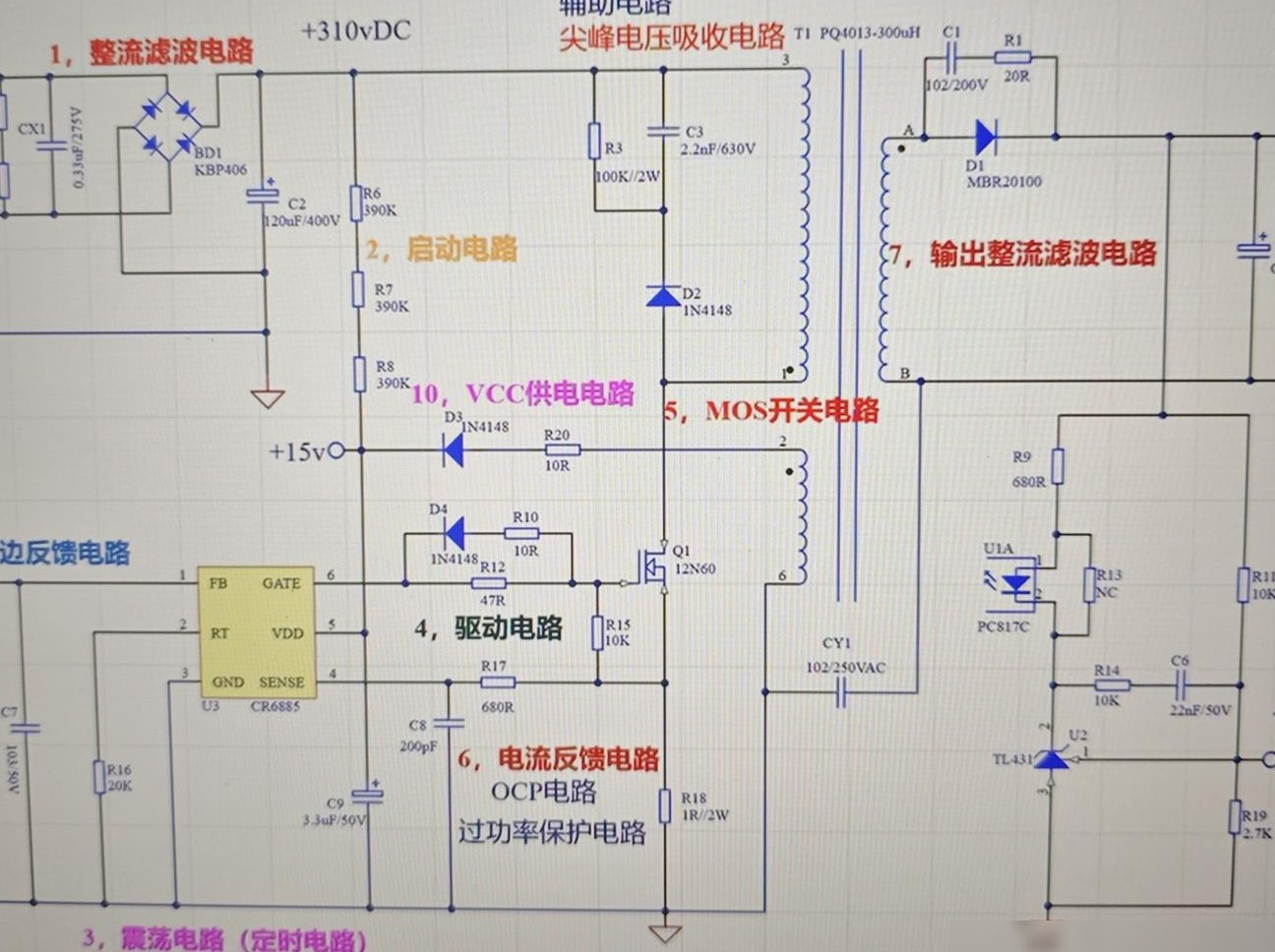 开关电源中变压器的作用