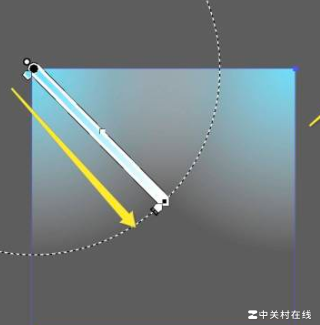 AI调出渐变轴方法