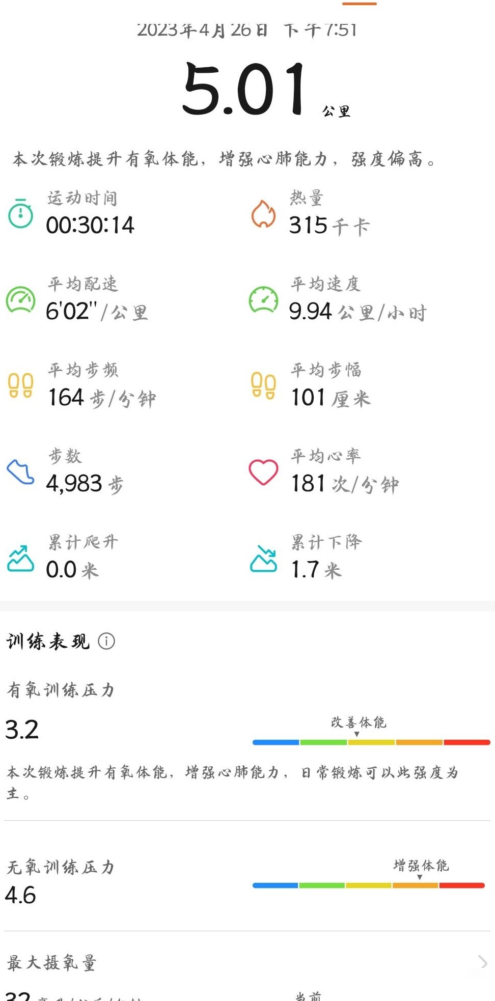 五公里30分，摄氧量为何偏低？