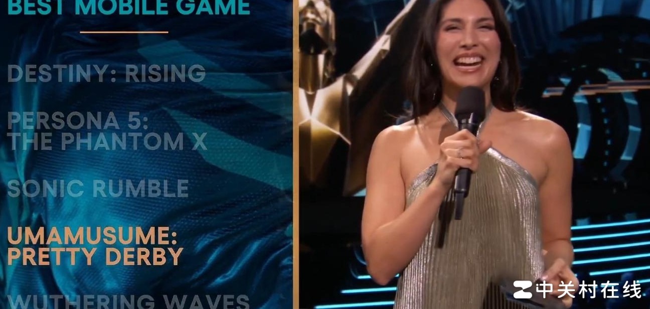 赛马娘获TGA年度移动游戏