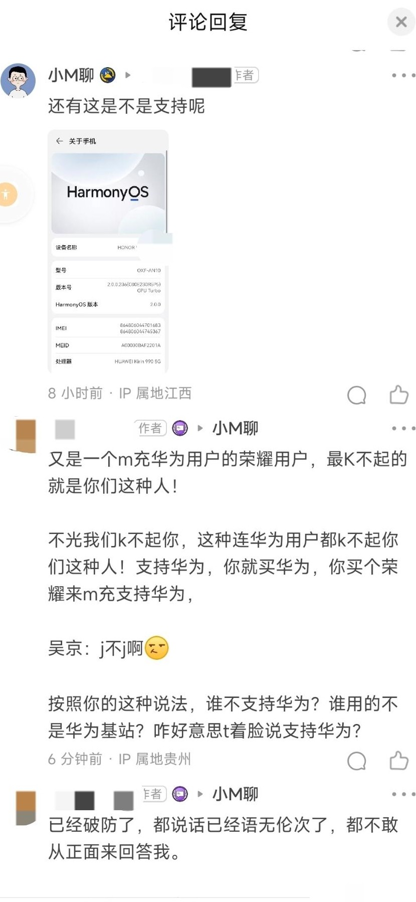 嘴上挺华为，转身买荣耀