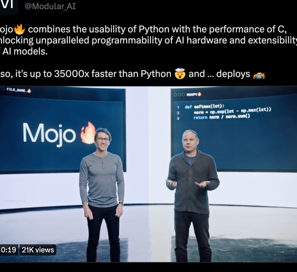 Mojo语言，Modular的新突破
