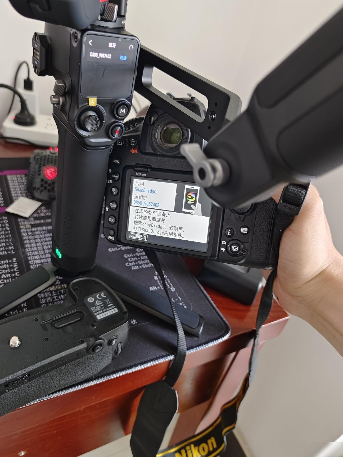 尼康D850连接RS3Pro设置