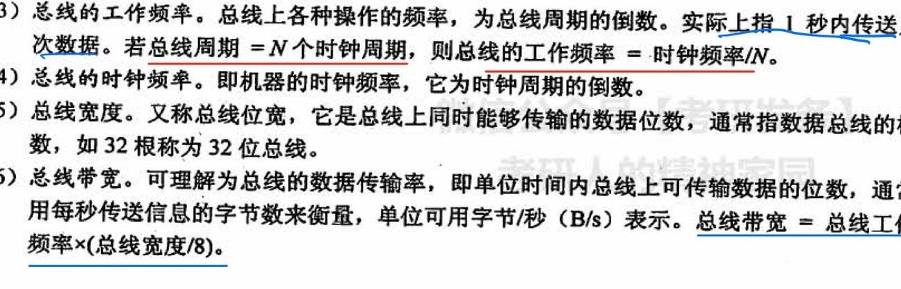 总线带宽计算原理