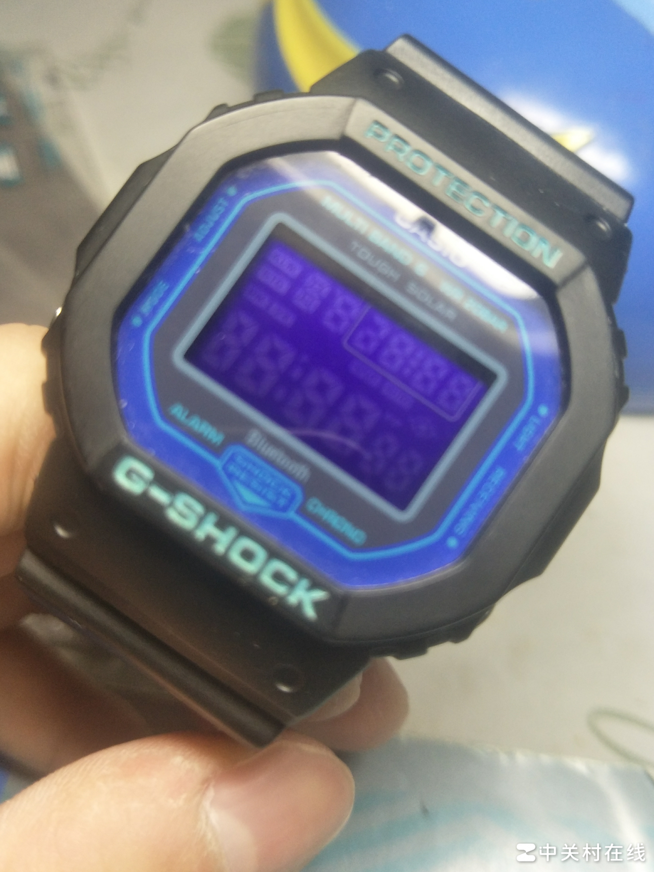 卡西欧太阳能表不显示时间