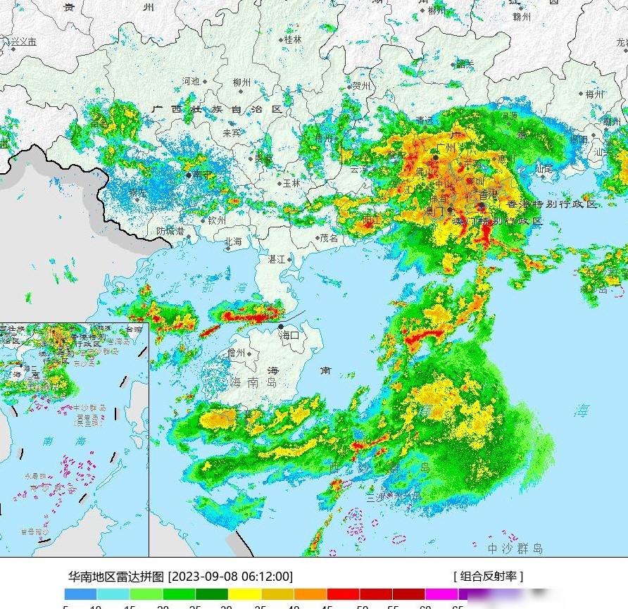 粤港澳暴雨破纪录