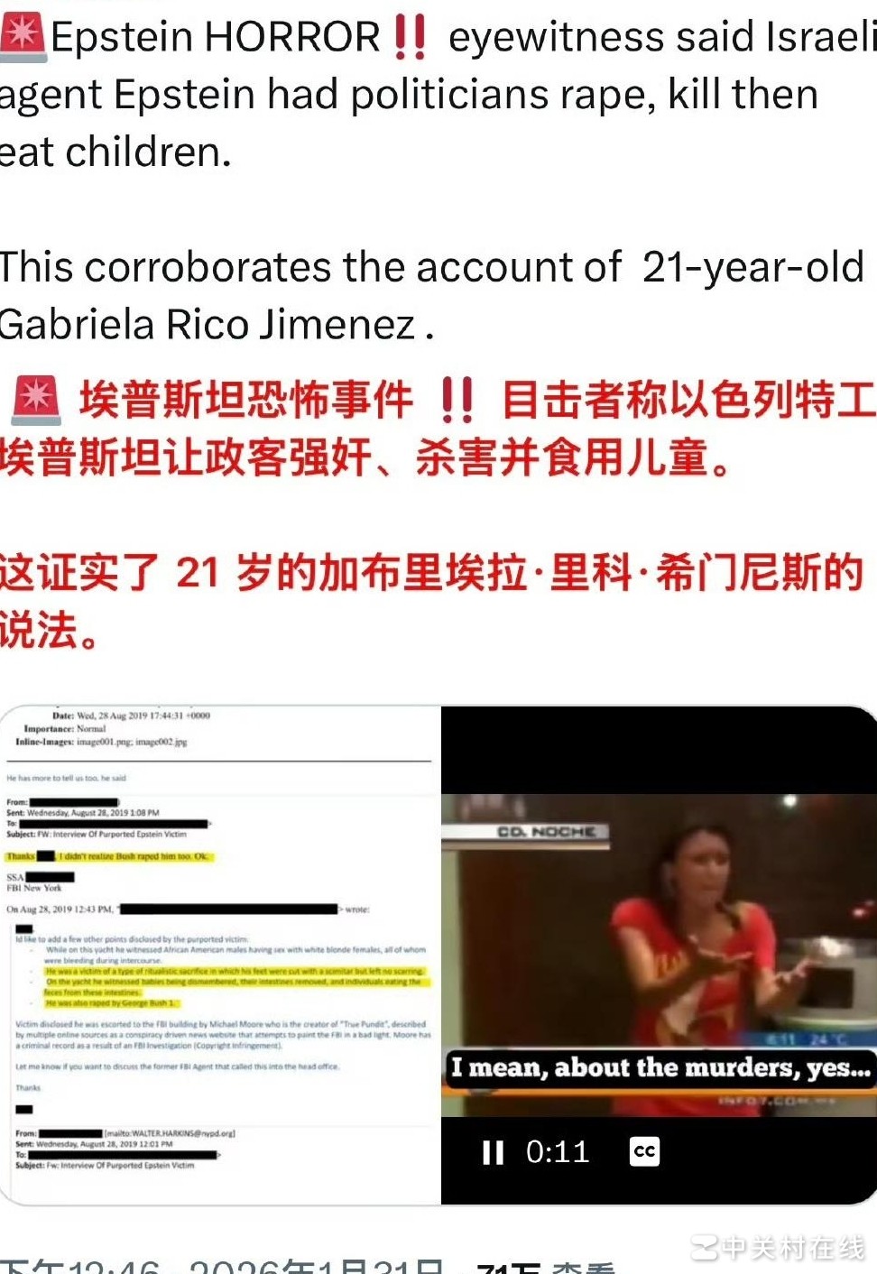 爱泼斯坦案访谈内容真伪存疑