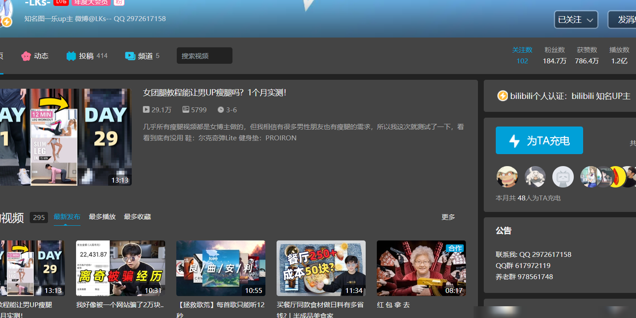 如何评价B站UP主LKs