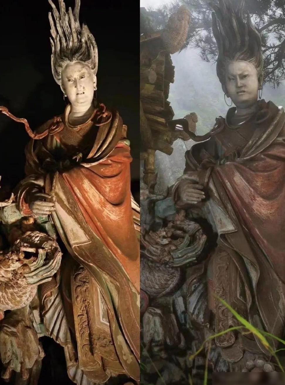 亢金星君为何穿左衽？