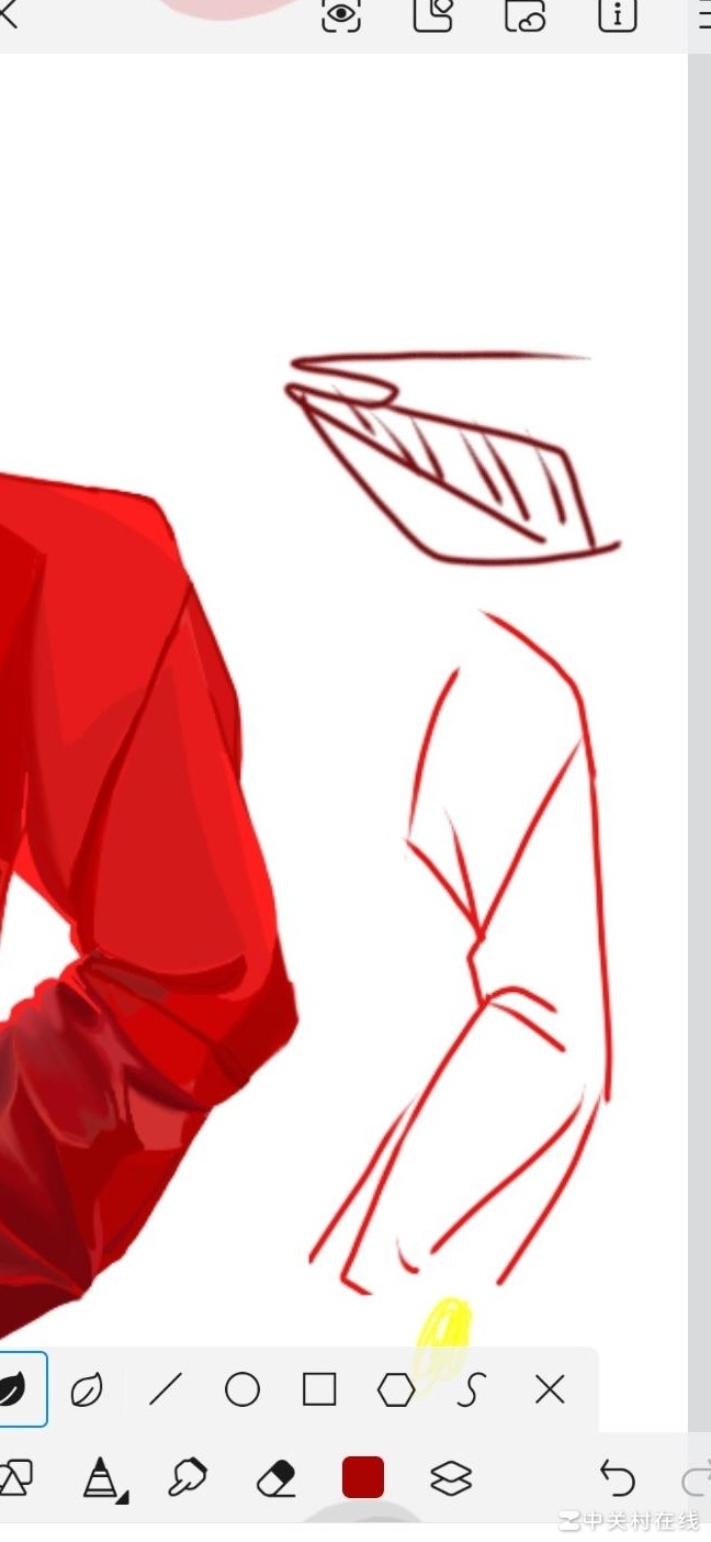 画衣褶的实用技巧