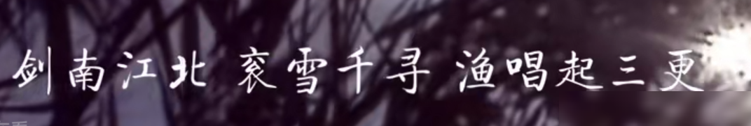 求推荐视频中字体及字帖