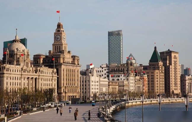 外滩建筑群 vs 欧美古典建筑
