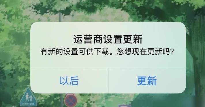 如何关闭苹果系统运营商提示