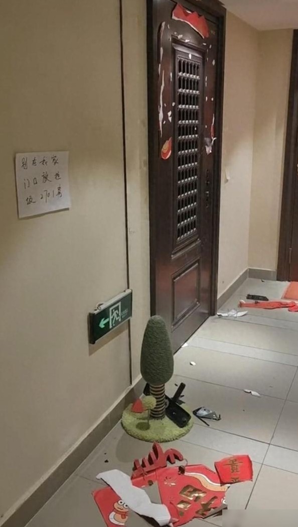 女子因劝阻放垃圾遭破门殴打