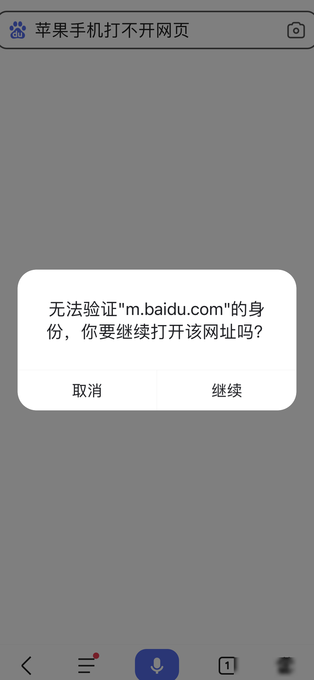 苹果手机验证服务器失败