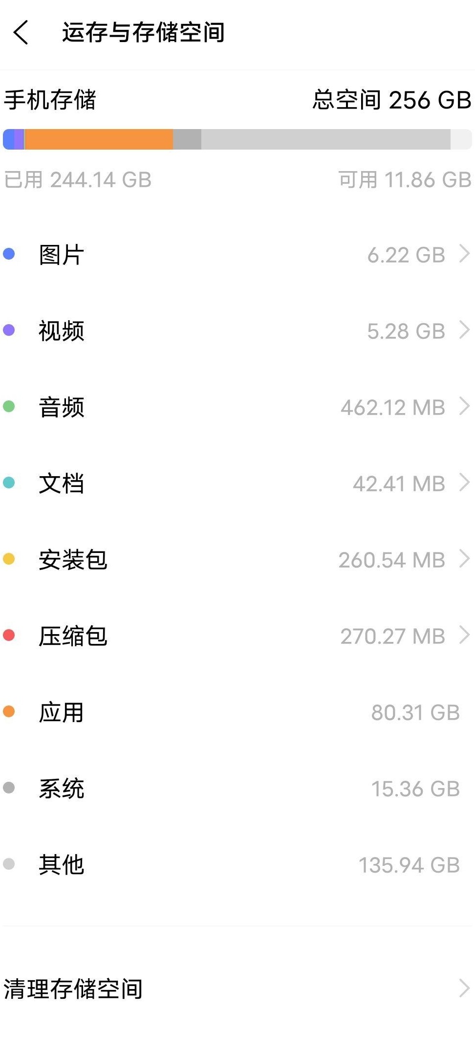 iQOO手机内存其他清理方法