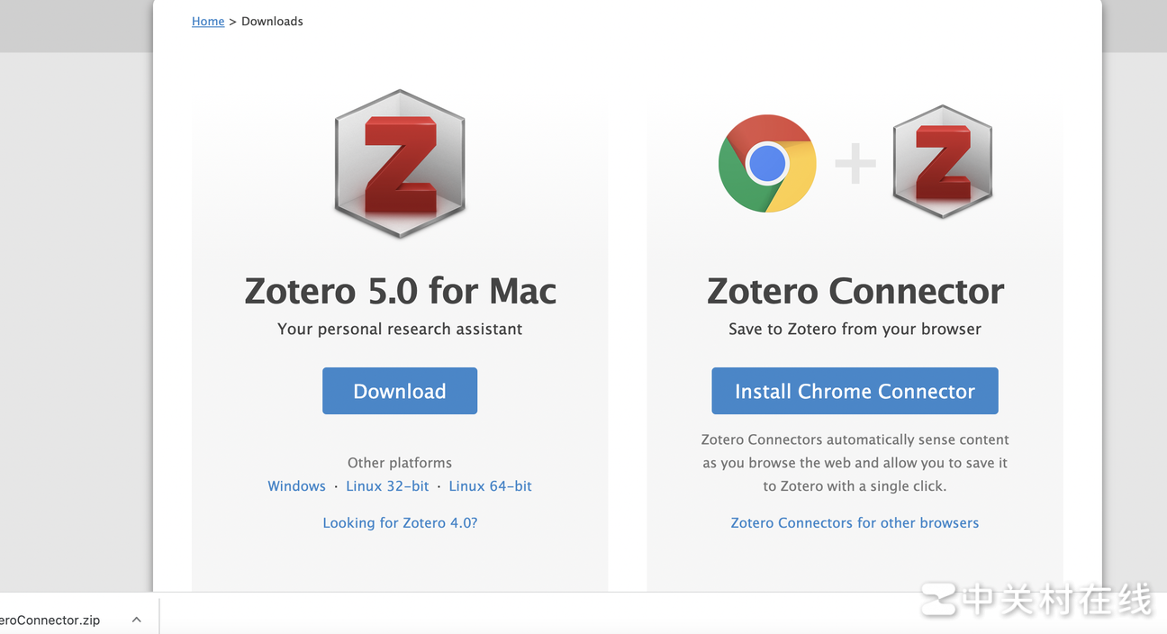 Mac安装Zotero Connector教程