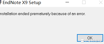 Endnote重装失败解决方法